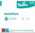 Vlažne maramice sensitive, 12 x 80 kom. Pampers