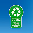 Papír zsebkendő dobozos Softis Style, 4 rétegű, többféle ZEWA