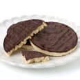 Kichererbsen Waffeln mit Zartbitterschokolade dmBio