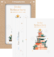 Grußkarte Pure Weihnachten, Mehrstückpackung CACTUS