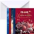 Grußkarte Weihnachten klassisch, Mehrstückpackung CACTUS