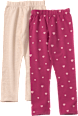 Leggings mit Herz-Muster & Ripp-Struktur, rosa & beige, Gr. 74 ALANA