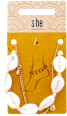 Fußkette Muscheln gold s-he stylecollection