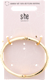 Armreif Metall gold s-he stylecollection