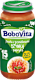 Pasta z pomidorami szynką i papryką po 15 miesiącu Bobovita