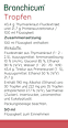 Bronchicum bei Husten und akuter Bronchitis Tropfen Bronchicum