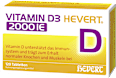 VITAMIN D3 HEVERT 2000 IE Tabletten 120 St VITAMIN D3 HEVERT