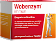 Wobenzym immun, Enzymkombination, magensaftresistente Tabletten Wobenzym