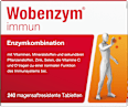 Wobenzym immun, Enzymkombination, magensaftresistente Tabletten Wobenzym
