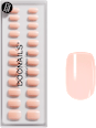 Künstliche Nägel, Soft Gel Press Ons Latte Short Square Doonails