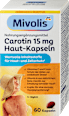 Carotin 15 mg Haut-Kapseln Mivolis