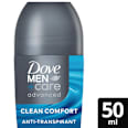 Antitranspirant Deo Roll-On Advanced Clean Comfort Dove MEN+CARE