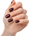 UV Gel Nagelfolien Mahogany Maniko