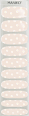 UV Gel Nagelfolien Daisies Maniko