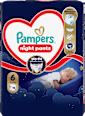Éjszakai bugyipelenka, 6-os méret, 13-19 kg Pampers night pants