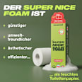 Feuchtschaum für Toilettenpapier Super Nice Foam  nevernot