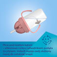Kubek niekapek z rurką i odważnikiem 270 ml Exotic Animals różowy Canpol babies