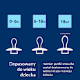 Smoczek silikonowy, dynamiczny Prime 6-18m Ivory Glow/Blush Glow LOVI