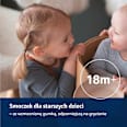 Smoczek silikonowy dynamiczny 18+ m Night & Day Boy LOVI