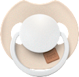 Smoczek silikonowy, dynamiczny Prime 6-18m Ivory Glow/Blush Glow LOVI