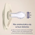 Smoczek silikonowy, dynamiczny Prime 6-18m Ivory Glow/Blush Glow LOVI