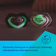 Smoczek silikonowy, symetryczny Light Touch 0-6m Sleepy Koala, niebieski Canpol babies