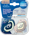 Smoczek silikonowy, symetryczny Light Touch 18m+ Sleepy Koala, niebieski Canpol babies