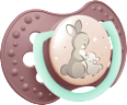 Smoczek 0-6m Night&Day Girl LOVI