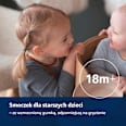 Smoczek silikonowy dynamiczny 6-18 m Night & Day Boy LOVI