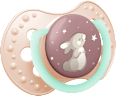Smoczek 0-6m Night&Day Girl LOVI