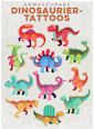 Abwaschbares Tattoos-Set Baby Dinos, mehrfarbig (12x17x0,2cm)  REX LONDON