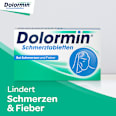 Dolormin Schmerztabletten 200 mg Ibuprofen als Ibuprofen-DL-Lysin (1:1), Filmtabletten Dolormin