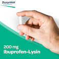 Dolormin Schmerztabletten 200 mg Ibuprofen als Ibuprofen-DL-Lysin (1:1), Filmtabletten Dolormin
