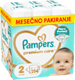 Plenice velikost 2 - mesečno pakiranje (4-8 kg) Pampers Premium Care