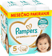 Plenice velikost 5 - mesečno pakiranje (11-16 kg) Pampers Premium Care