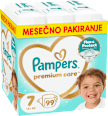 Plenice velikost 7 - mesečno pakiranje (15+ kg) Pampers Premium Care