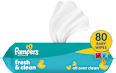 Vlhčené utierky Fresh Clean XXL Pampers