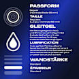 Kondome Performa, Breite 56 mm Durex