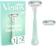 Rasoio da donna Venus Smooth Sensitive + 2 lamette Gillette Venus