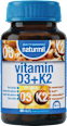 Prehransko dopolnilo vitamin D3 + K2 naturmil