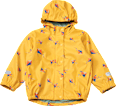 Regenjacke mit Futter & Drachen-Muster, gelb, Gr. 98/104 PUSBLU