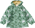 Regenjacke mit Farbwechsel-Frosch-Muster & Futter, grün, Gr. 86/92 PUSBLU