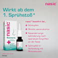 nasic Nasenspray schleimhautabschwellendes, wundheilungsförderndes Schnupfenspray nasic