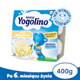 Deser mleczny waniliowy Yogolino, po 6 miesiącu (4x100g) Nestlé