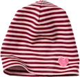 Mütze mit Herz-Stickerei, rot & rosa, Gr. 48/49 ALANA