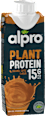 High Protein sójový nápoj s příchutí karamelu a kávy alpro