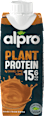 High Protein sójový nápoj s příchutí karamelu a kávy alpro