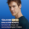 Anti Age Feuchtigkeitscreme Hyaluron LSF 30 NIVEA MEN
