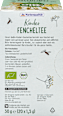 Kindertee, Fenchel (20 Beutel), ab 3 Jahren dmBio