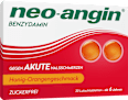 neo-angin 2,68 mg Benzydamin gegen akute Halsschmerz Honig-Orange neo-angin